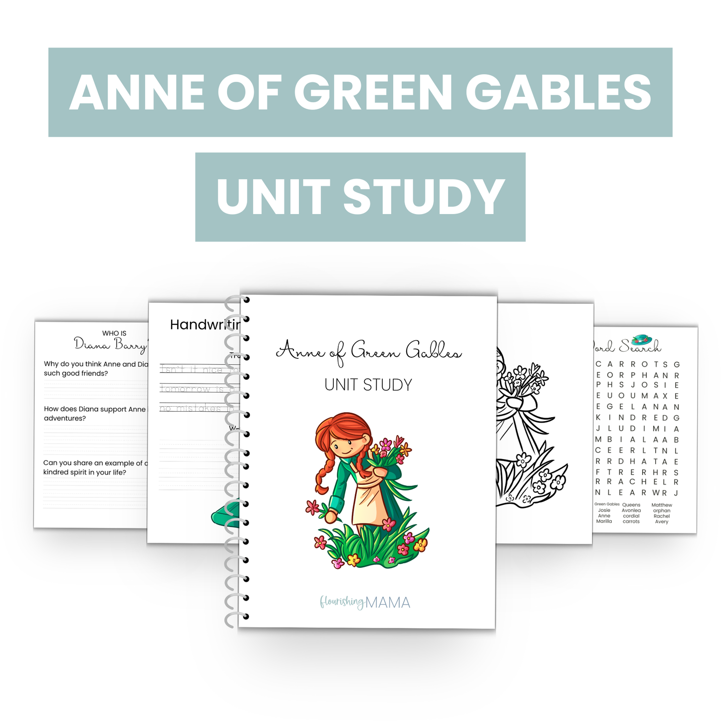 Anne of Green Gables Unit Study