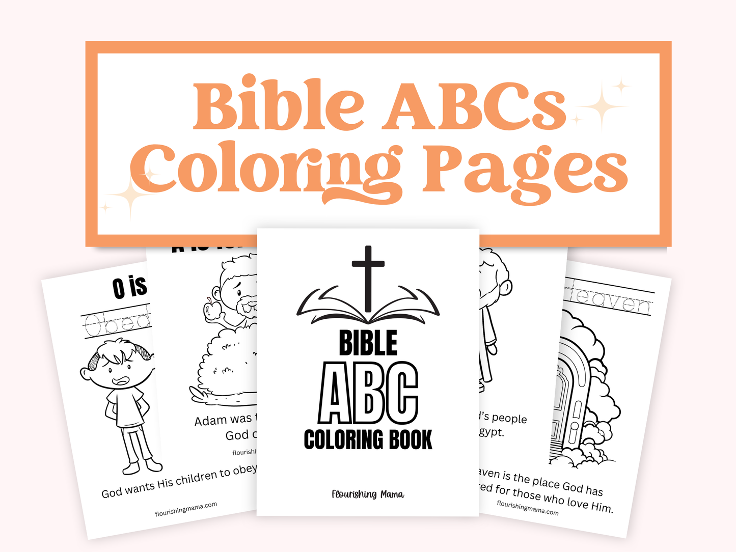 Bible ABC Coloring Book