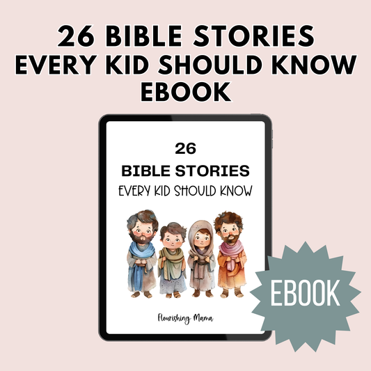Bible Stories for Kids: 26 Stories of Faith, Courage, and God’s Love