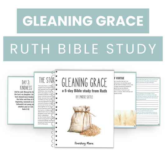 Gleaning Grace: Ruth Bible Study