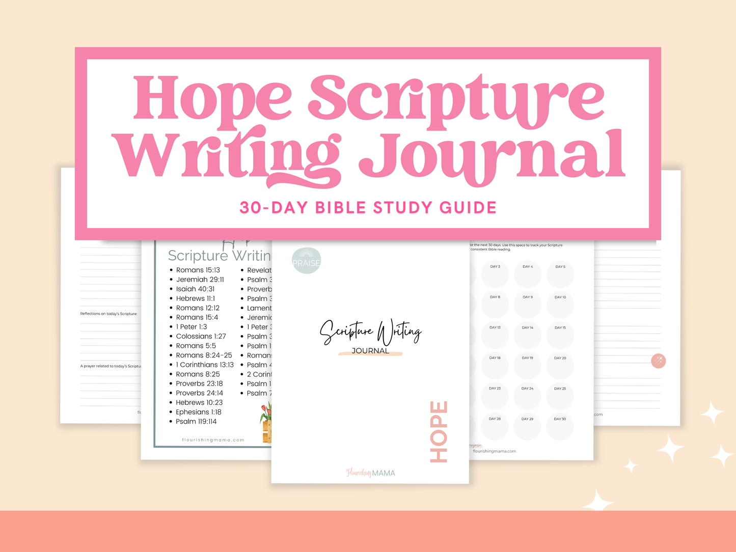 Hope Scripture Writing Journal
