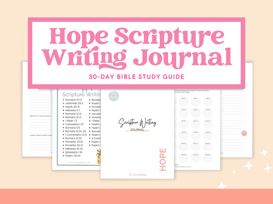 Hope Scripture Writing Journal