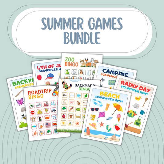 Kid's Summer Games Bundle (13 Games!)