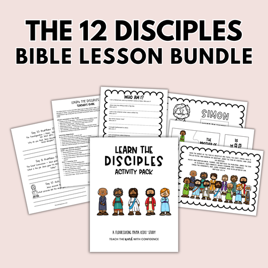 The 12 Disciples Bible Lesson