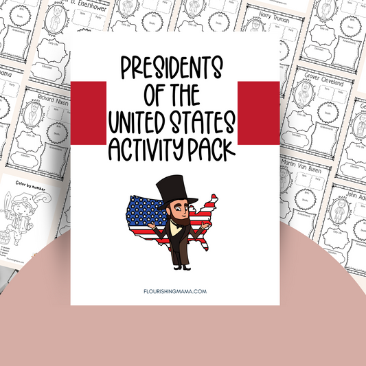 Presidents of the United States Activity Pack