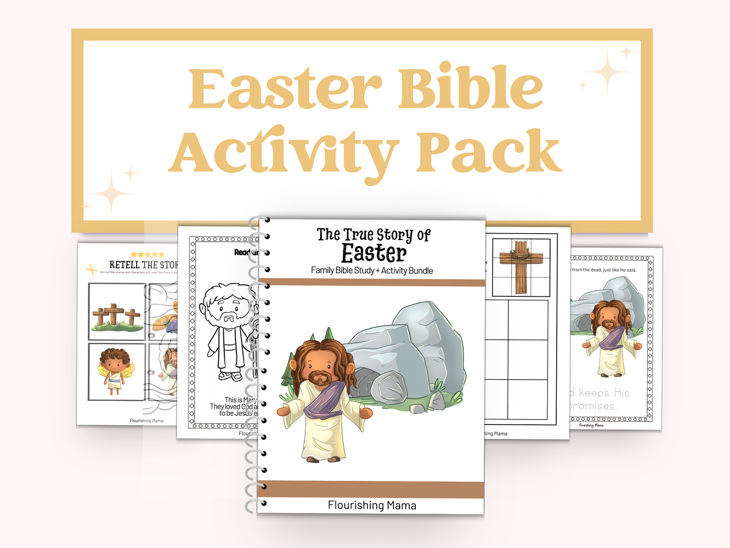 The Story of Easter Activity Book for Kids