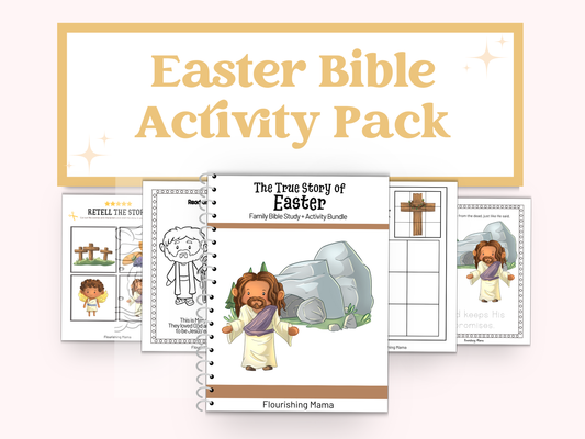 The Story of Easter Activity Book for Kids